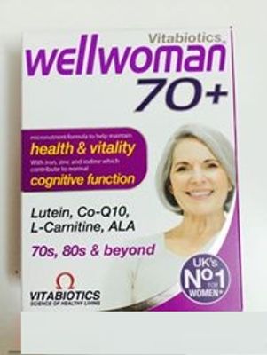 Vitamin tổng hợp cho phụ nữ trên 70 tuổi Wellwoman 70+