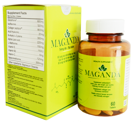 Viên uống Maganda hỗ trợ trị nám, tàn nhang