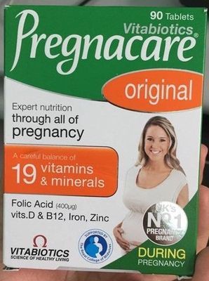 Vitamin cho bà bầu Vitabiotics Pregnacare Original tốt cho mẹ và bé	