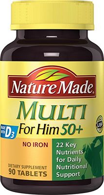 Vitamin tổng hợp cho nam Nature Made Multi For Him 50+ 90 viên