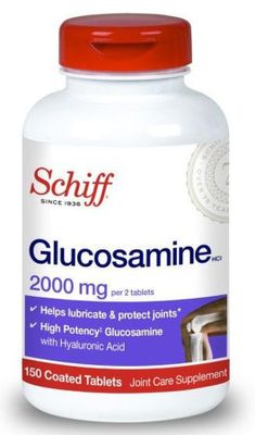 Viên uống Schiff Glucosamine 2000 mg hộp 150 viên