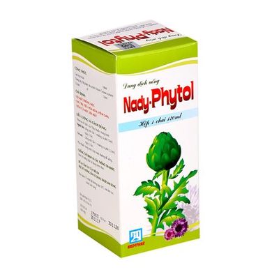 Dung dịch Nady- Phytol trị tiêu hóa kém, viêm gan, sỏi mật