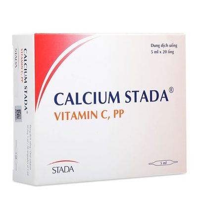 Thuốc bổ sung Calci hỗ trợ trị loãng xương Calcium Stada