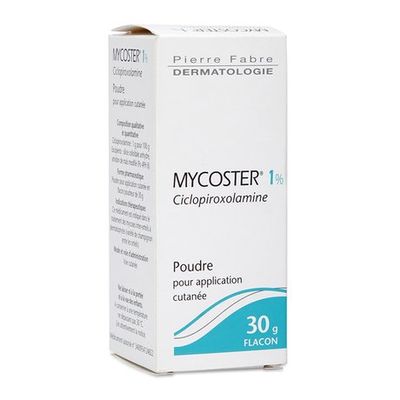 Thuốc bột điều trị nấm kẻ chân Mycoster 1% Poudre (30g)