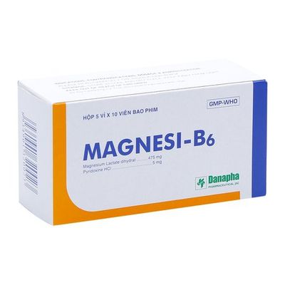 Thuốc điều trị thiếu hụt Magnesi và tạng co giật Magnesi- B6