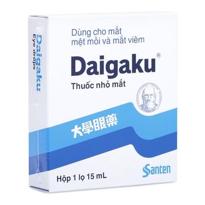 Thuốc nhỏ mắt Daigaku (15ml)- Xuất xứ Nhật Bản
