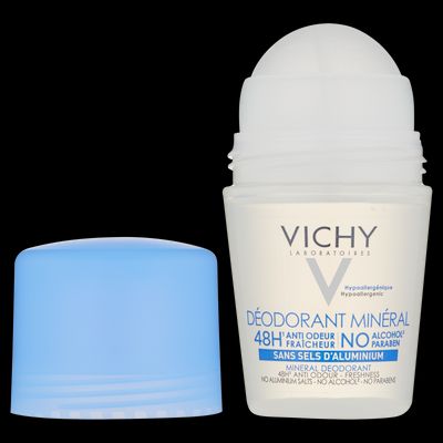 Lăn khử mùi bổ sung nước khoáng Vichy Deodorant Mineral