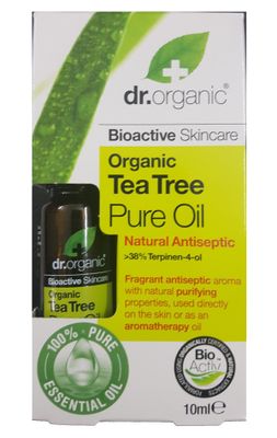 Tinh dầu tràm trà Dr.Organic kiềm dầu, hỗ trợ cải thiện mụn 10ml