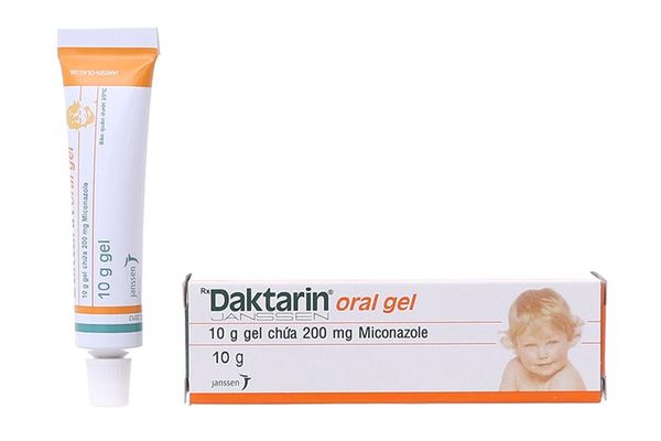 Daktarin oral gel Janssen - Gel rơ miệng, trị nấm ở trẻ em