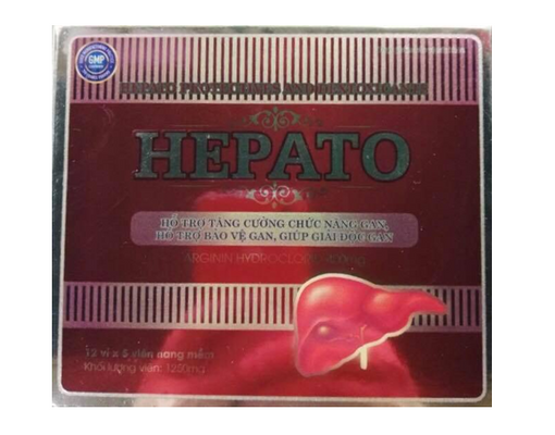 Hepato - Viên uống hỗ trợ chức năng gan vỉ 5 viên