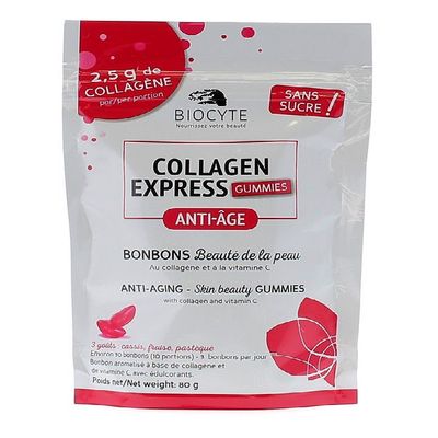Kẹo Collagen Express Biocyte Không Đường Của Pháp