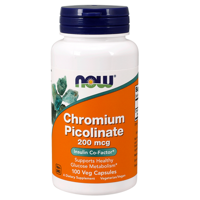 Viên uống Chromium Picolinate 200mcg Now của Mỹ chính hãng
