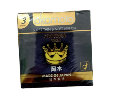 Bao cao su Okamoto Crown Super Thin & Soft siêu mỏng
