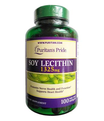 Tinh chất mầm Đậu Nành Soy Lecithin 1325 mg Puritan’s Pride, 100 viên