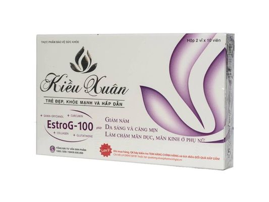 Viên bổ sung Estrogen Kiều Xuân EstroG-100