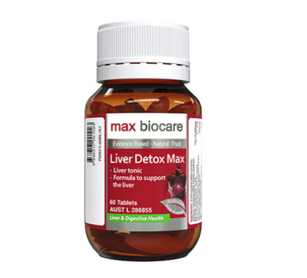 Max Biocare Liver Detox Max - hỗ trợ giải độc, bảo vệ gan
