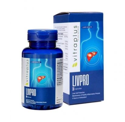Viên uống hỗ trợ thải độc gan Vitraplus Livpro