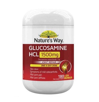 Viên uống bổ sung Glucosamine 1500mg Nature’s Way của Úc