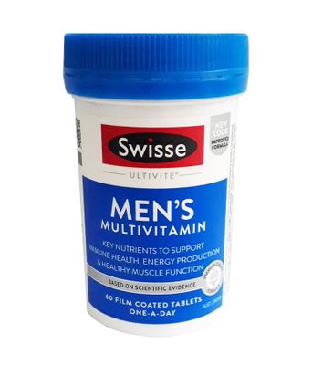 Vitamin tổng hợp cho nam Swisse Men’s Ultivite Multivitamin Úc