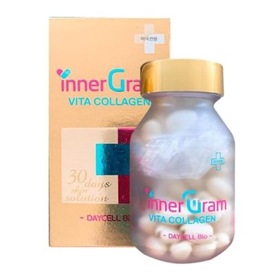 Viên uống cấp nước Daycell Inner Gram Vita Collagen hỗ trợ trắng da