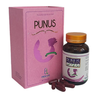 Viên uống Punus hỗ trợ tăng kích thước vòng 1