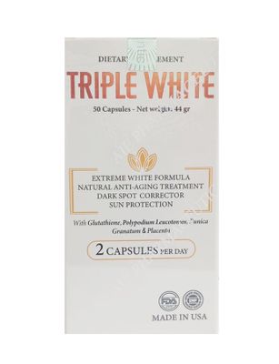 Viên uống trắng da Dietary Supplement Triple White của Mỹ