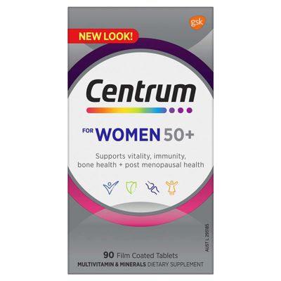 Vitamin tổng hợp Centrum For Women 50+ cho nữ trên 50 tuổi