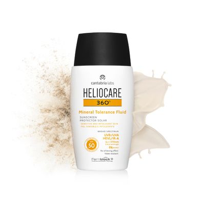 Kem chống nắng Heliocare 360 Mineral Tolerance Fluid SPF50