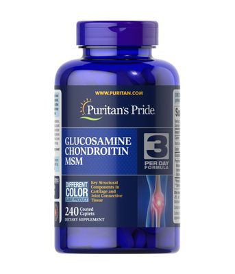 Viên uống Glucosamine MSM Puritan's Pride Của Mỹ