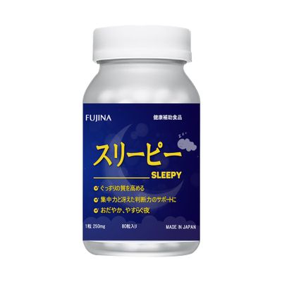 [Tặng Voucher 100K] Viên Sleepy Fujina Nhật Bản hỗ trợ giấc ngủ