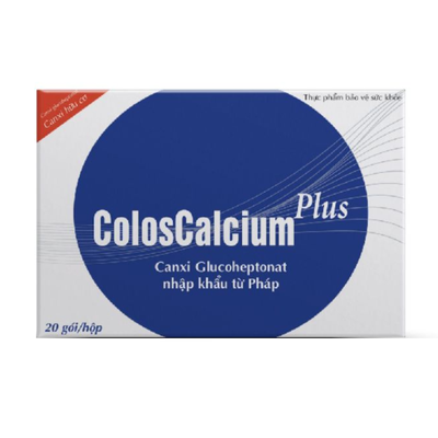 Canxi hữu cơ cho bé Coloscalcium Plus dạng bột