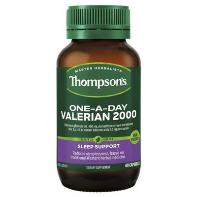 Viên uống Thompson’s One-A-Day Valerian 2000mg hỗ trợ ngủ ngon