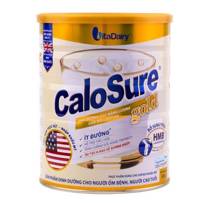 Sữa cho người cao tuổi Vitadairy Calosure Gold ít đường