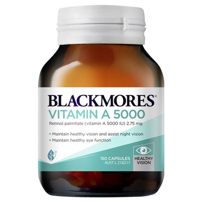 Viên uống bổ sung vitamin A 5000IU Blackmores của Úc