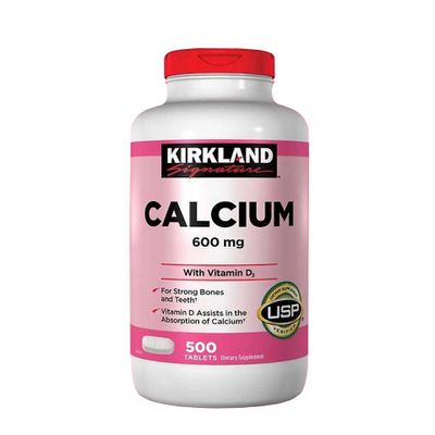 Viên uống hỗ trợ bổ sung Calcium + D3 Kirkland của Mỹ