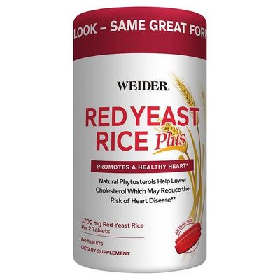 Viên Uống Weider Red Yeast Rice Plus 1200mg Hỗ Trợ Tim Mạch