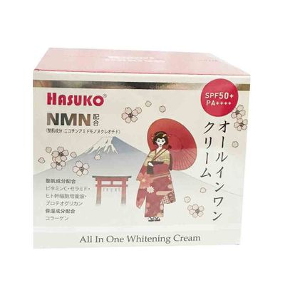 Kem ủ trắng da toàn thân Hasuko SPF 50 PA++++