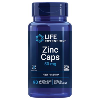 Viên kẽm Zinc Caps 50mg Life Extension của Mỹ