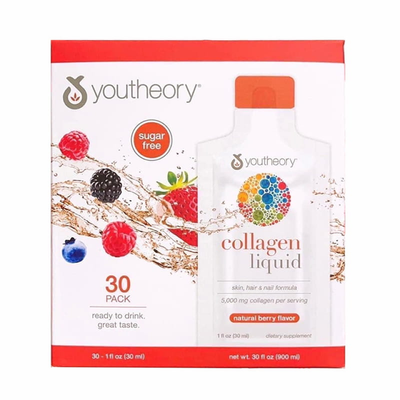 Youtheory Collagen Liquid dạng nước hỗ trợ làm đẹp da