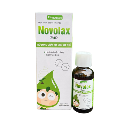 Novolax Drop - Hỗ trợ bổ sung chất xơ, giảm táo bón