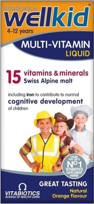 Wellkid Multivitamin - Vitamin Tổng Hợp Cho Trẻ Từ 4-12 Tuổi