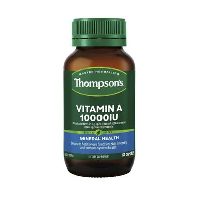 Viên uống hỗ trợ bổ sung Vitamin A 10000IU Thompson’s