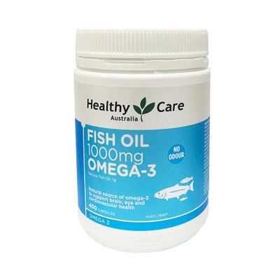 Dầu cá Omega 3 Healthy Care Fish Oil 1000mg của Úc