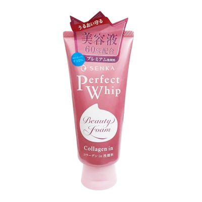 Sữa rửa mặt Shiseido Senka Perfect Whip Collagen in