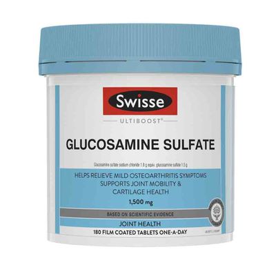 Swisse Glucosamine Sulfate - Viên uống hỗ trợ xương khớp