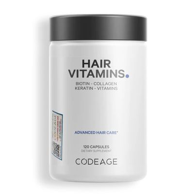 Viên uống Codeage Vitamins Hair hỗ trợ mọc và dưỡng tóc