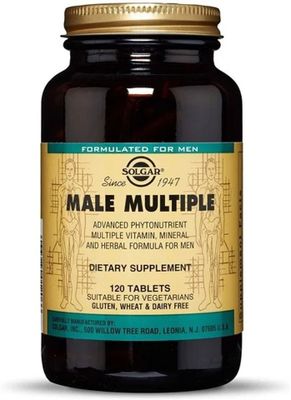 Viên uống hỗ trợ tăng cường sức khỏe nam giới Solgar Male Multiple