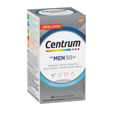 Vitamin tổng hợp cho nam Centrum For Men 50+