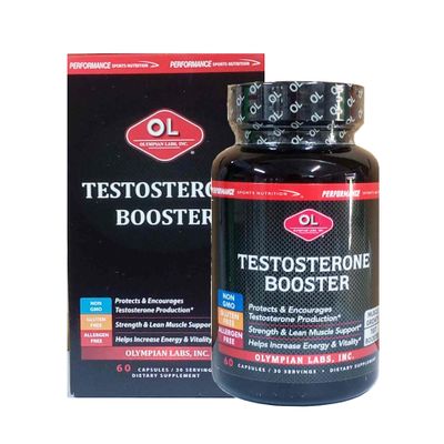 Viên uống Olympian Labs Testosterone Booster hỗ trợ tăng cường sinh lực nam giới