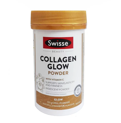 Bột uống Swisse Collagen Glow Powder Beauty hỗ trợ đẹp da